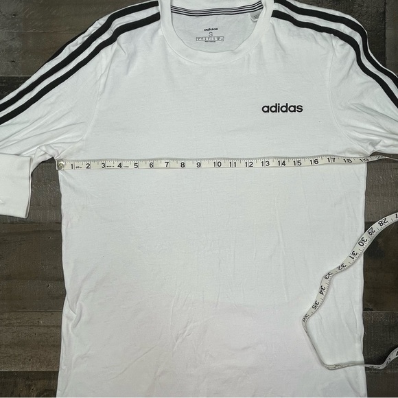 Adidas 3 Stripe Designed 2 Move Long Sleeve Tee size Small - Picture 6 of 12